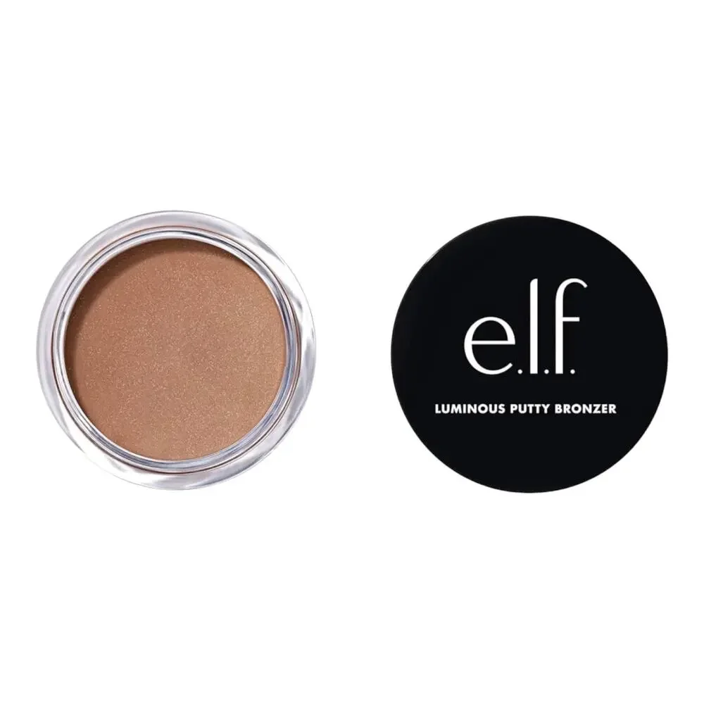 NEW e.l.f. Luminous Putty BRONZER Putty to Powder Radiant Glowing Day Trip Vegan
